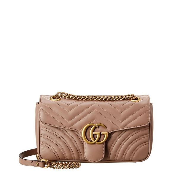 Gucci Handbags - Gucci GG Marmont Small Matelasse Leather Shoulder Bag